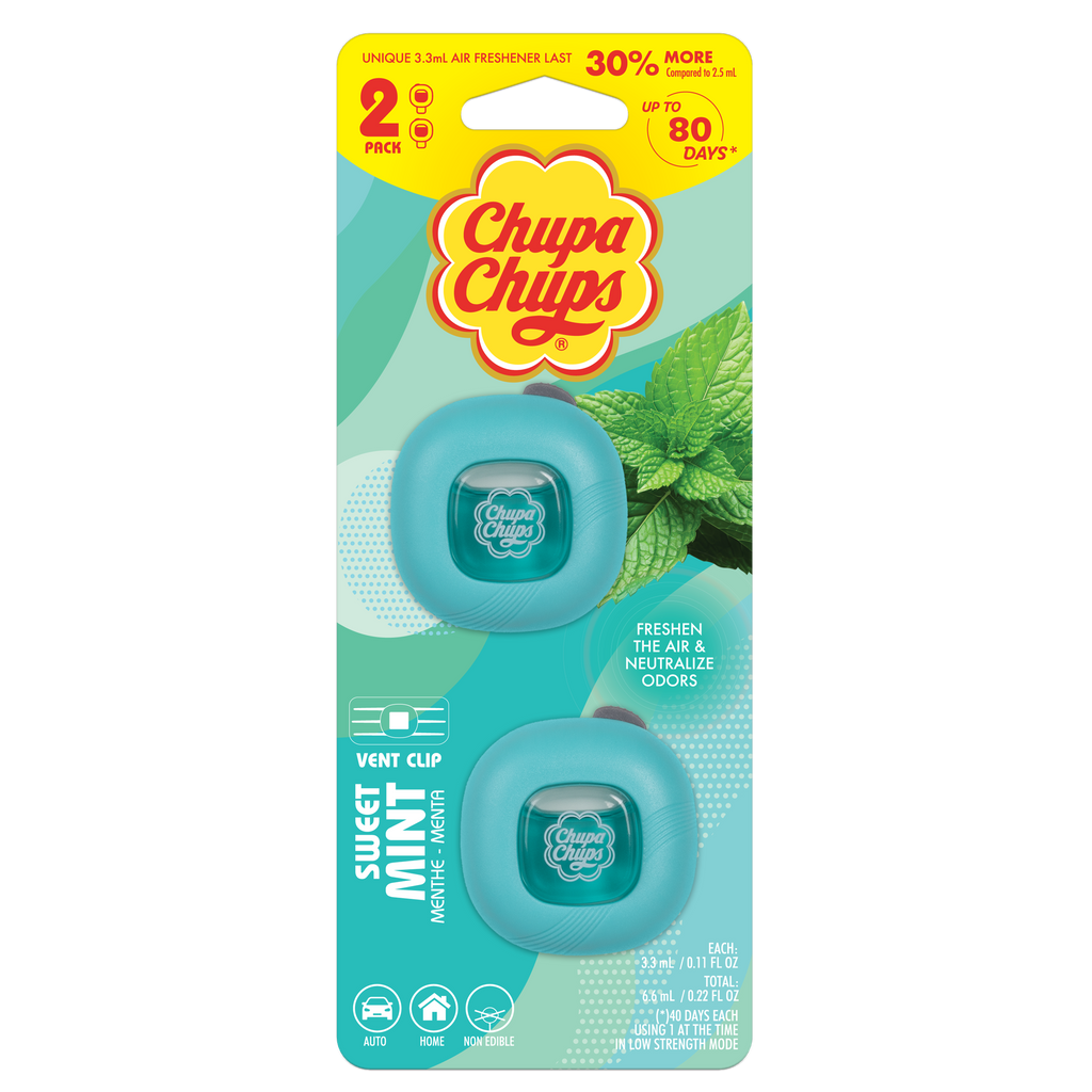 Chupa Chups Air Freshener & Deodorizer - Sweet Mint