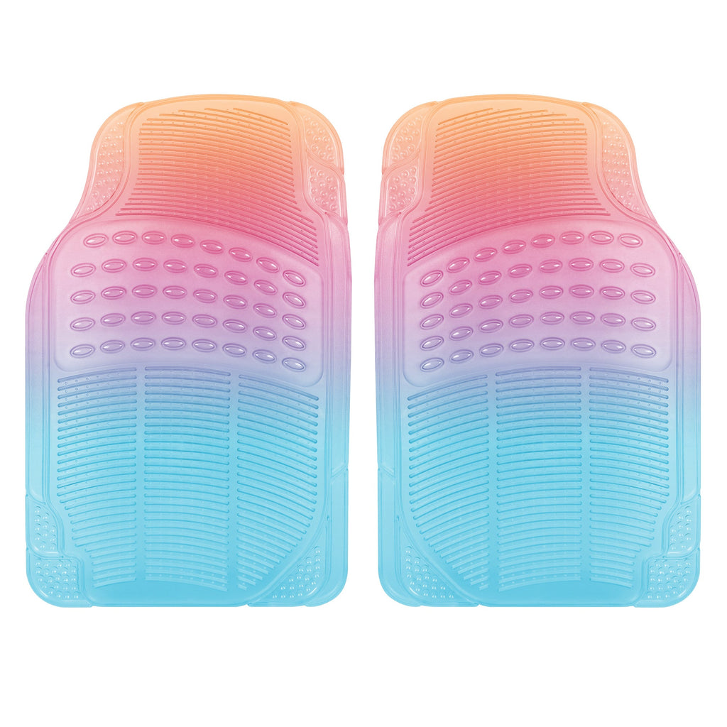 2-Piece Translucent Front Floor Mats