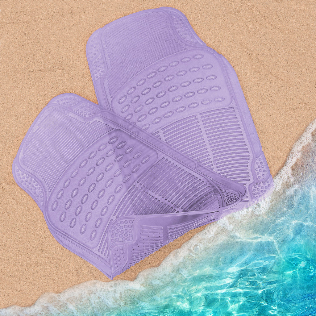 2-Piece Translucent Front Floor Mats