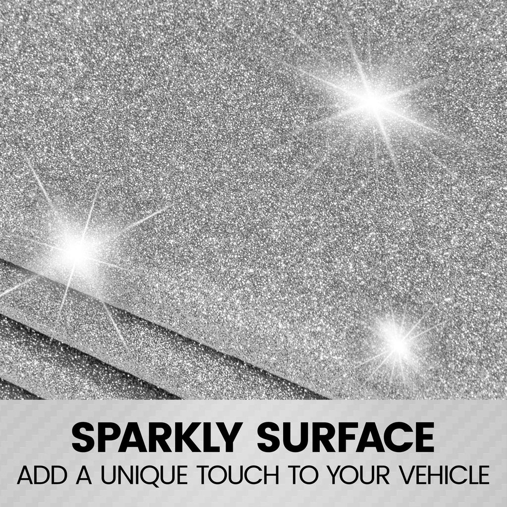 Glitter Front Windshield Sunshade (57" x 27")