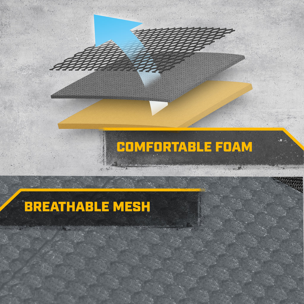 Cat MeshFlex Automotive Seat Covers for Cars Trucks and SUVs (Set of 2) – Gray Car Seat Covers for Front Seats, Truck Seat Protectors with Comfortable Mesh Back, Auto Interior Covers