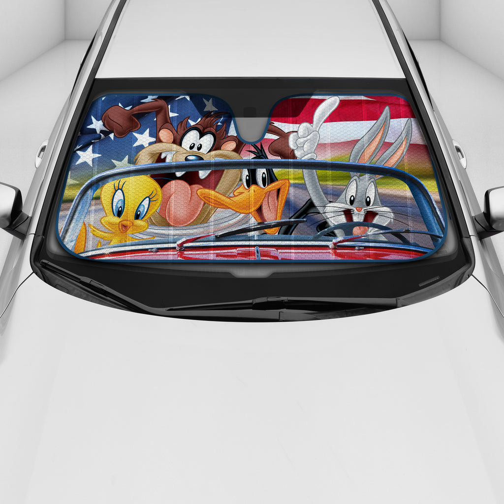 Warner Bros Looney Tunes Adventure Sunshade (58" x 28")