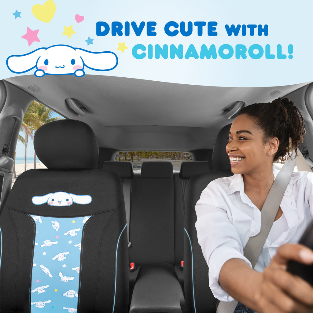 Official Cinnamoroll 2-Pack Front Seat Covers