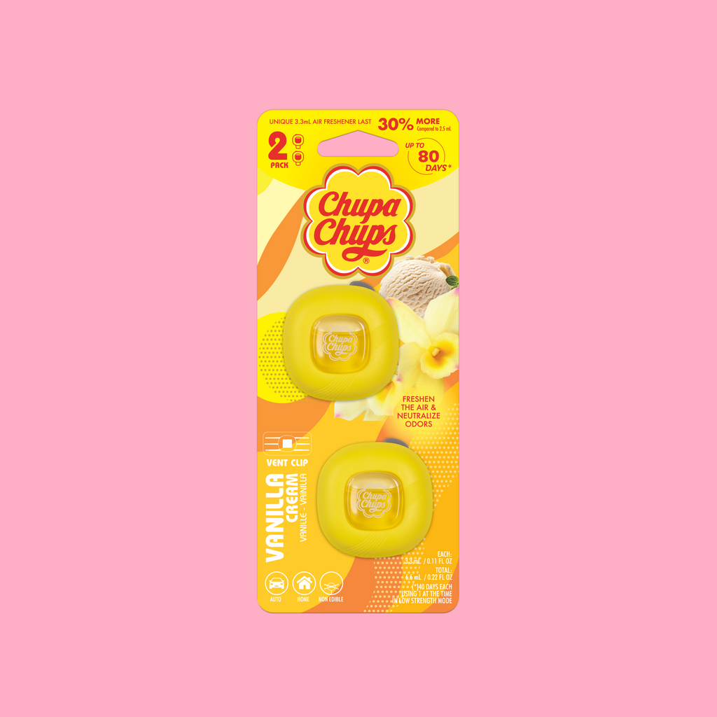 Chupa Chups Air Freshener Deodorizer - Vanilla Cream