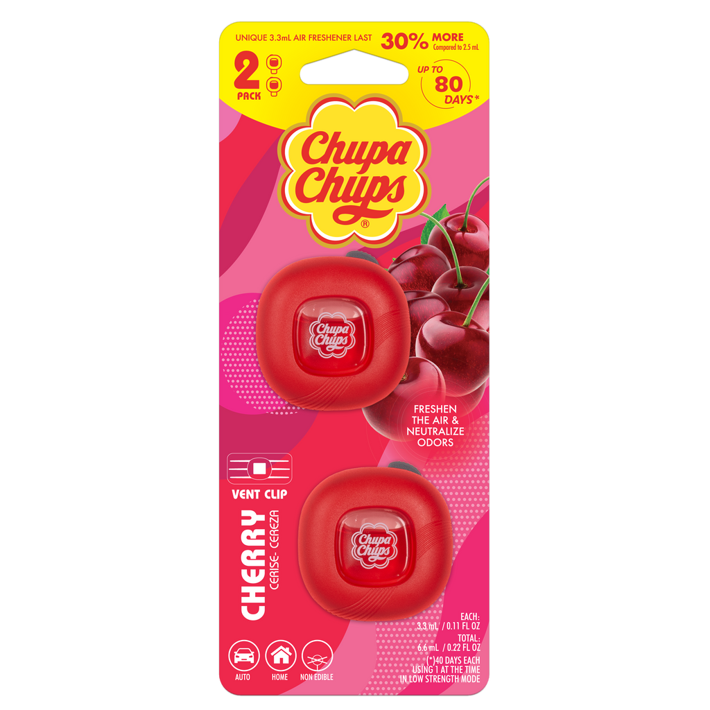 Chupa Chups Air Freshener & Deodorizer - Cherry