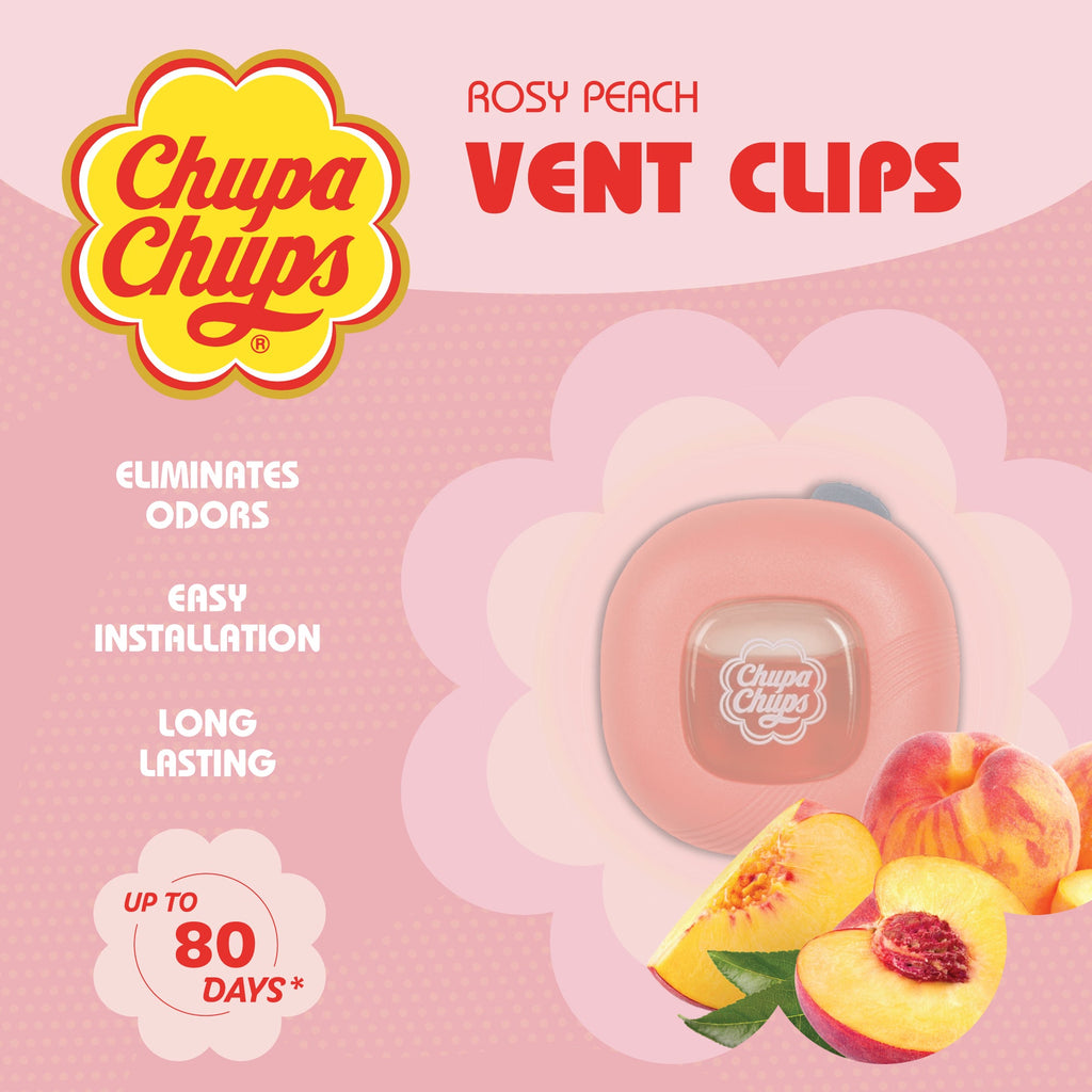 Chupa Chups Air Freshener & Deodorizer - Rosy Peach