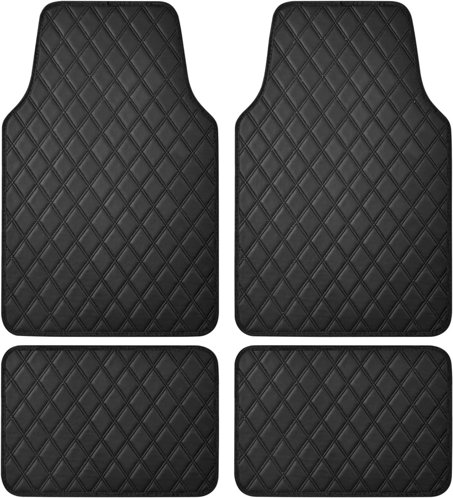 4-Piece DiamondLuxe Front Floor Mats & Rear Floor Mats