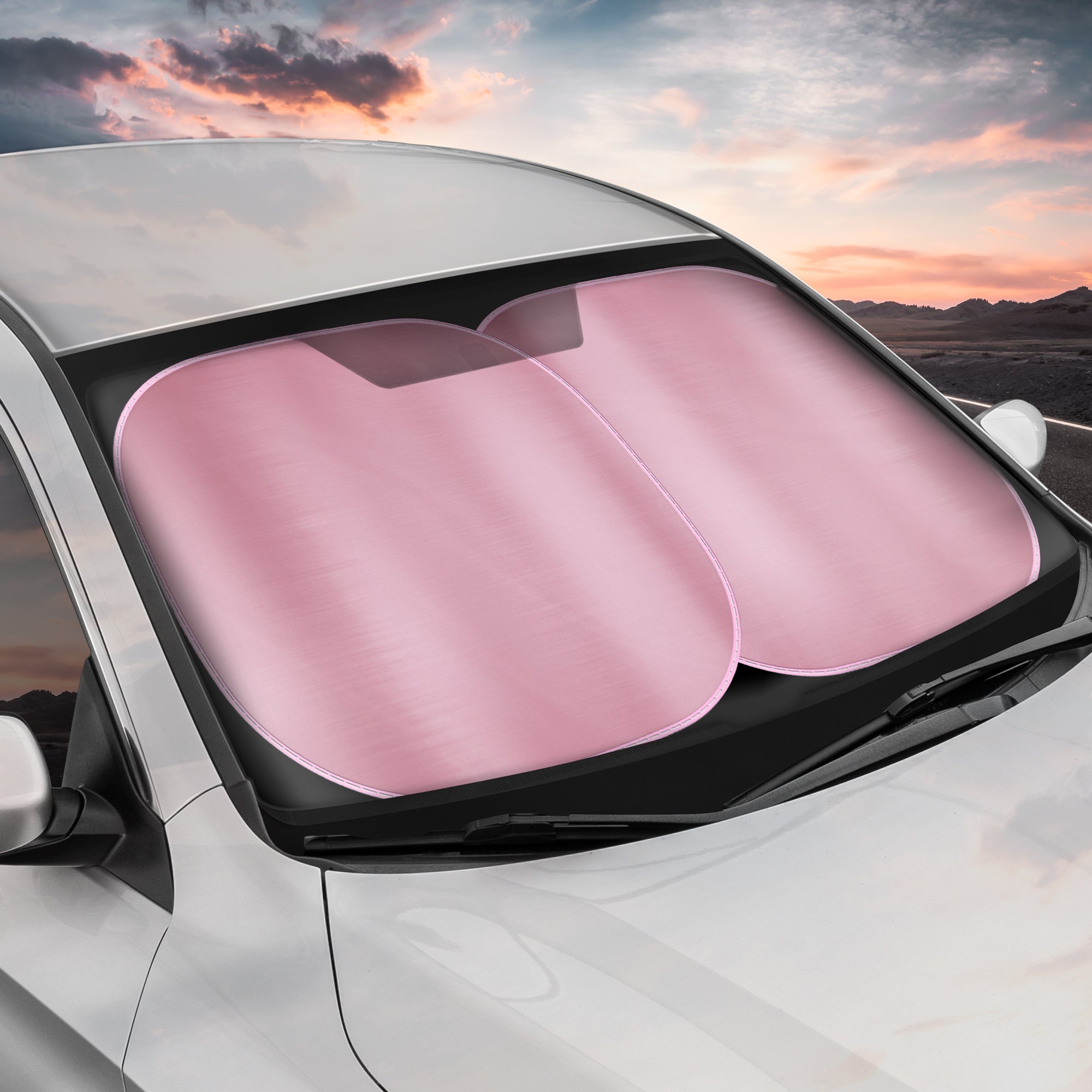Balery Rainbow Scales Windshield Sun Shade, Car Front Window Sunshade Cover ,Automotive Interior