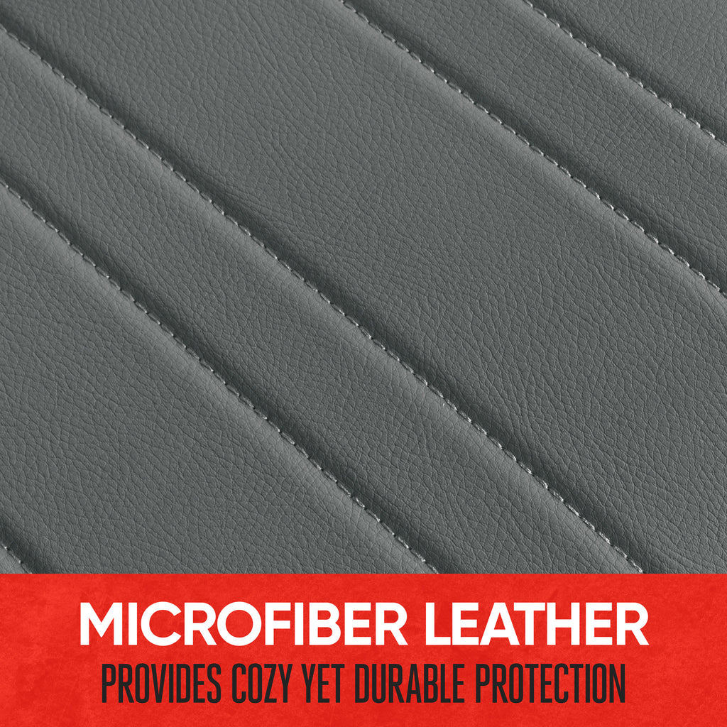 MotorTrend Leather Seat Cushion