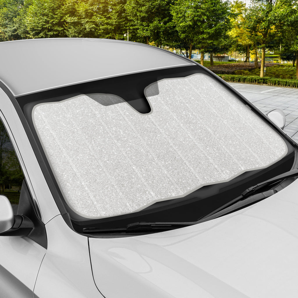 Glitter Front Windshield Sunshade (57" x 27")