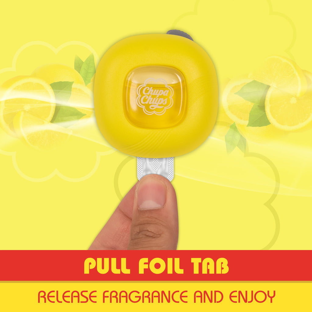 Chupa Chups Air Freshener & Deodorizer - Lemon Twist