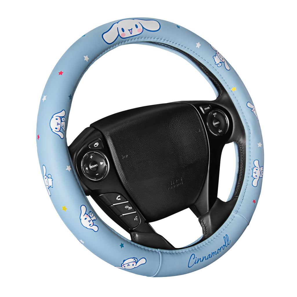 Official Sanrio Cinnamoroll Steering Wheel Cover (Fits 14.5" - 15.5")