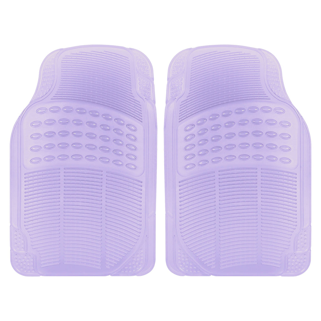 2-Piece Translucent Front Floor Mats