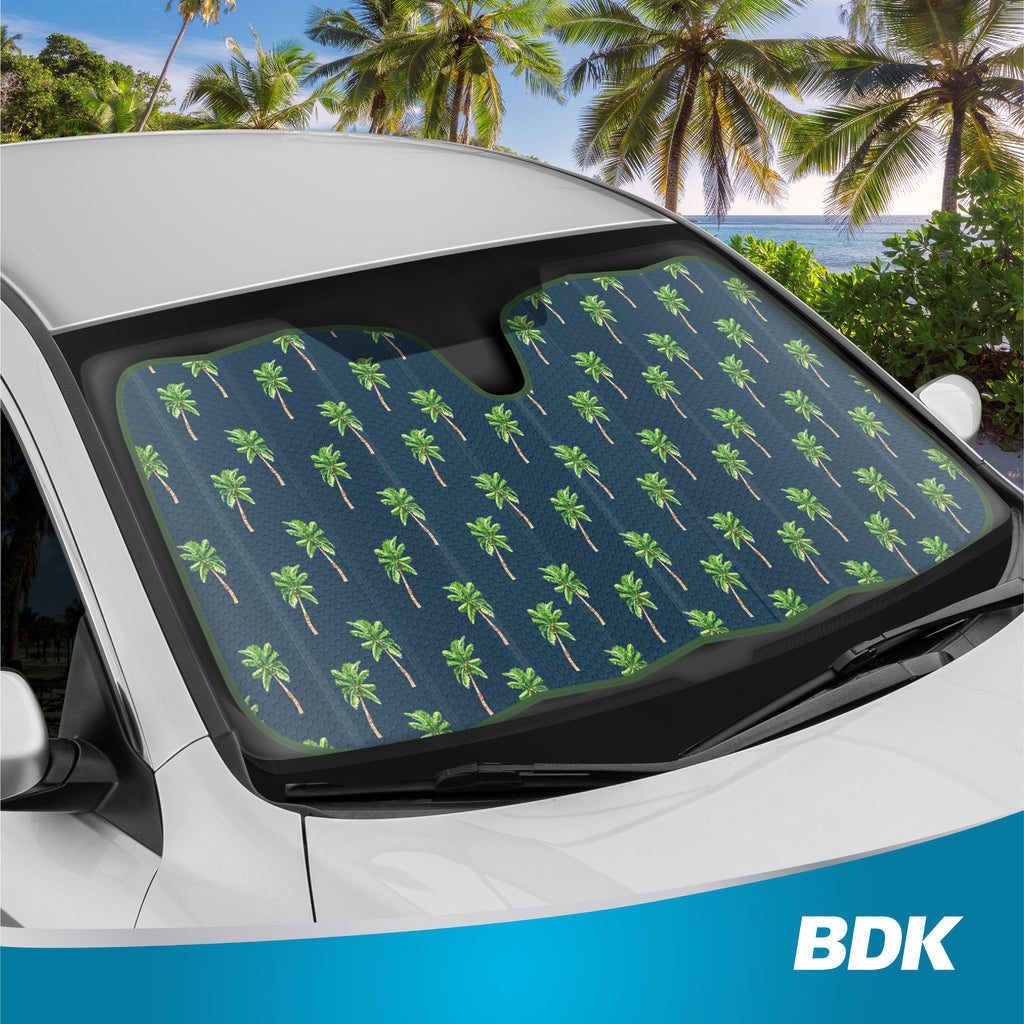 Cali Palm Front Windshield Sunshade (57" x 27")