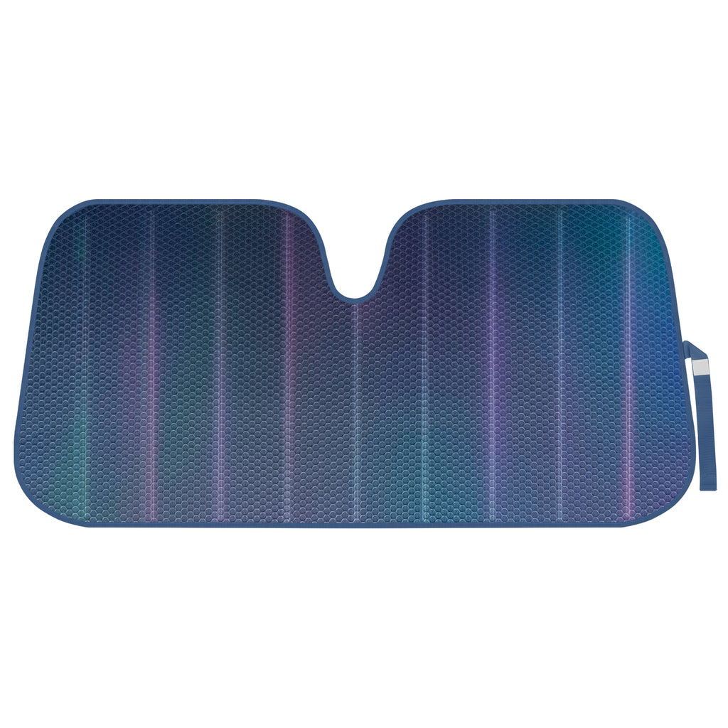 Iridescent Shine Front Windshield Sunshade (58" x 27)