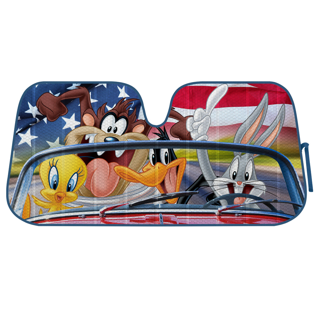 Warner Bros Looney Tunes Adventure Sunshade (58" x 28")