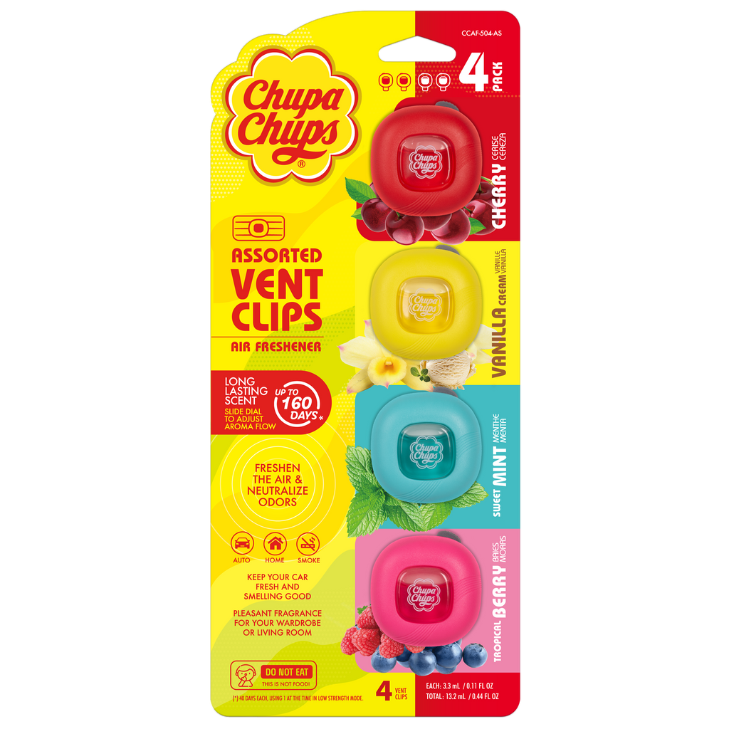 Chupa Chups Air Freshener & Deodorizer - Assorted Pack