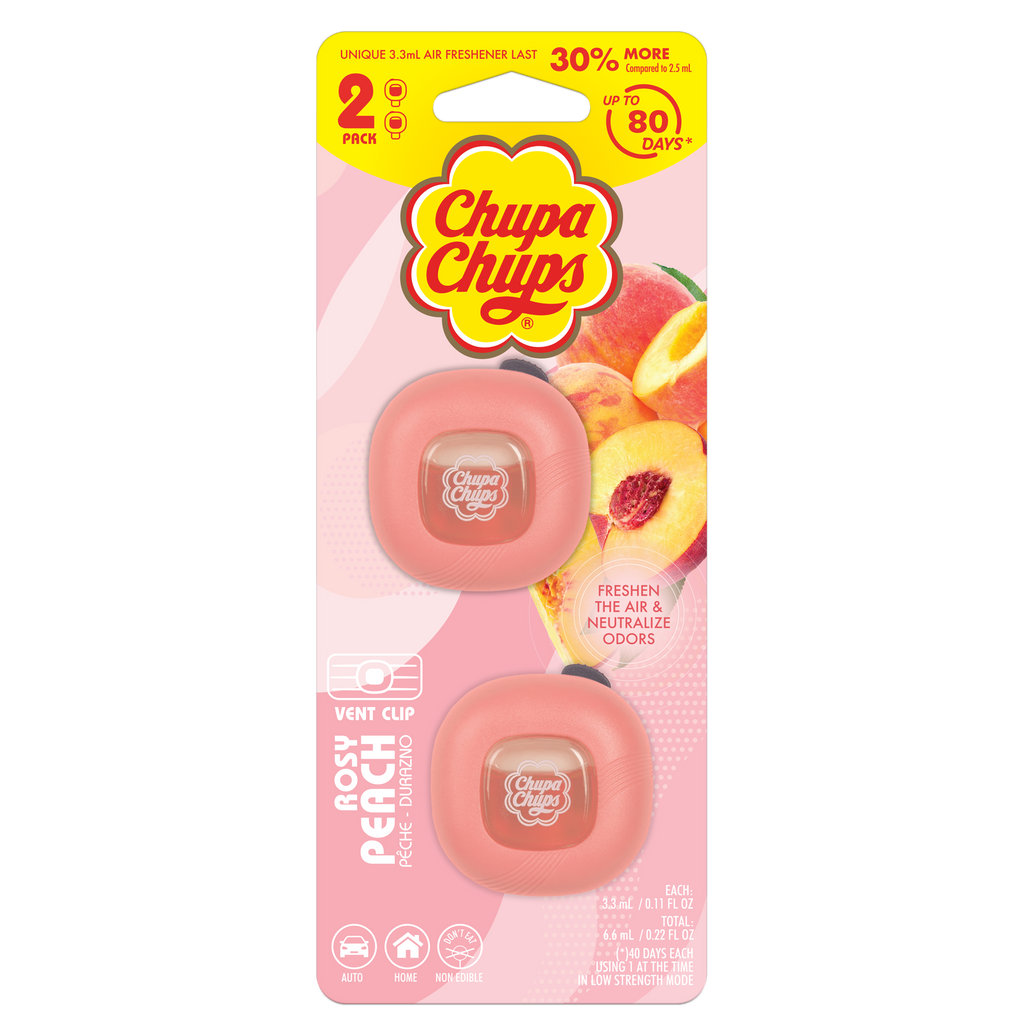 Chupa Chups Air Freshener & Deodorizer - Rosy Peach