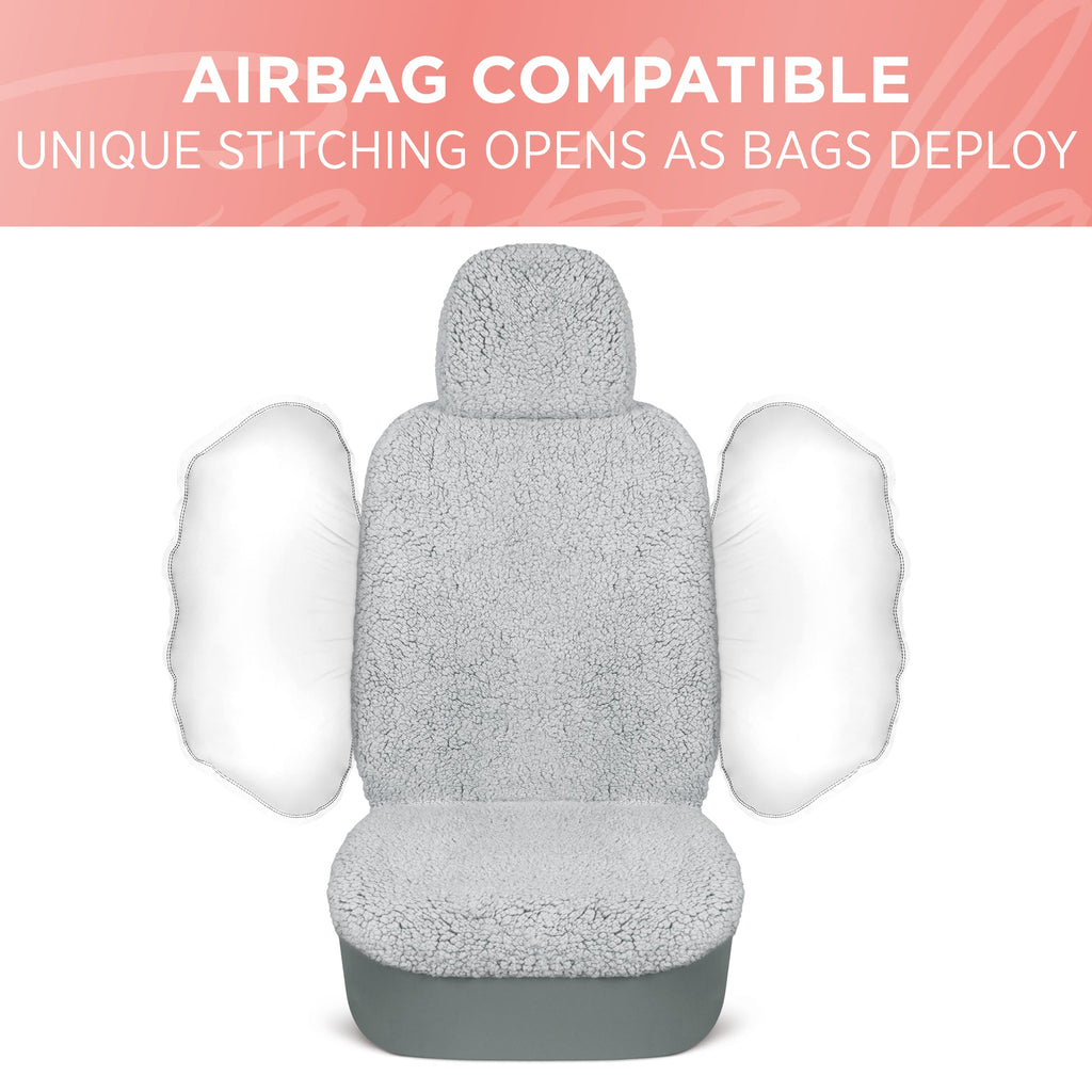 Sherpa Fleece Car Seat Covers