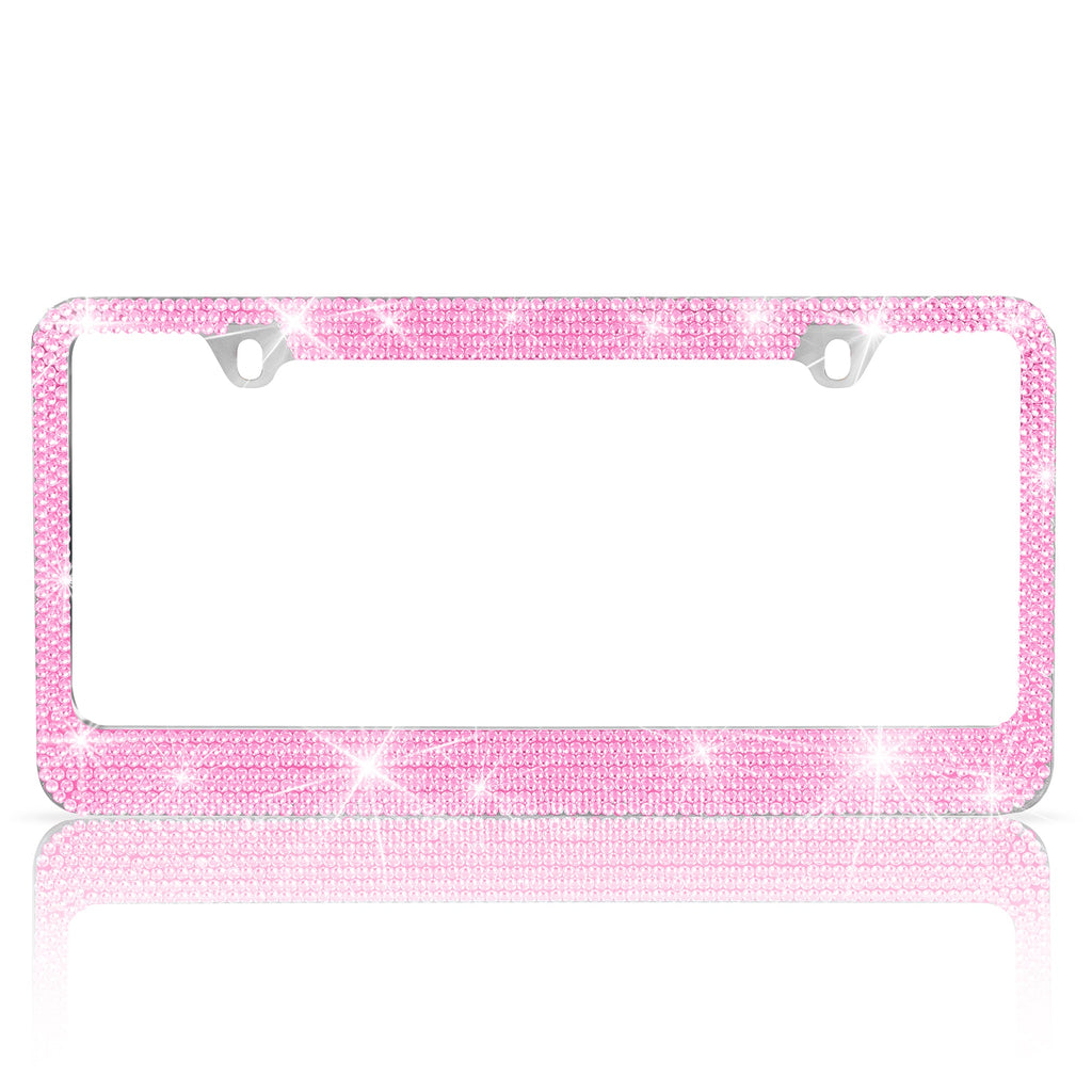 Crystal License Plate Frame