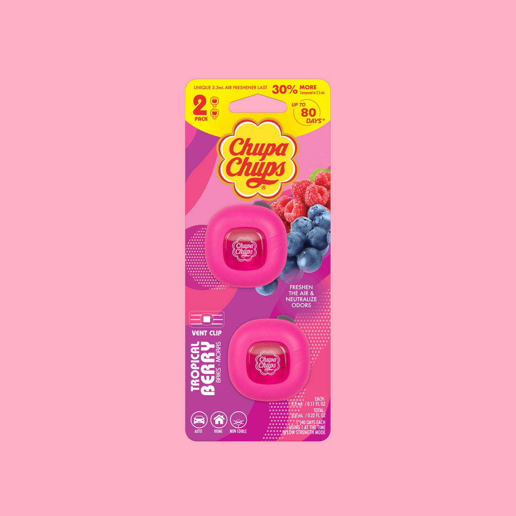 Chupa Chups Air Freshener & Deodorizer - Tropical Berry