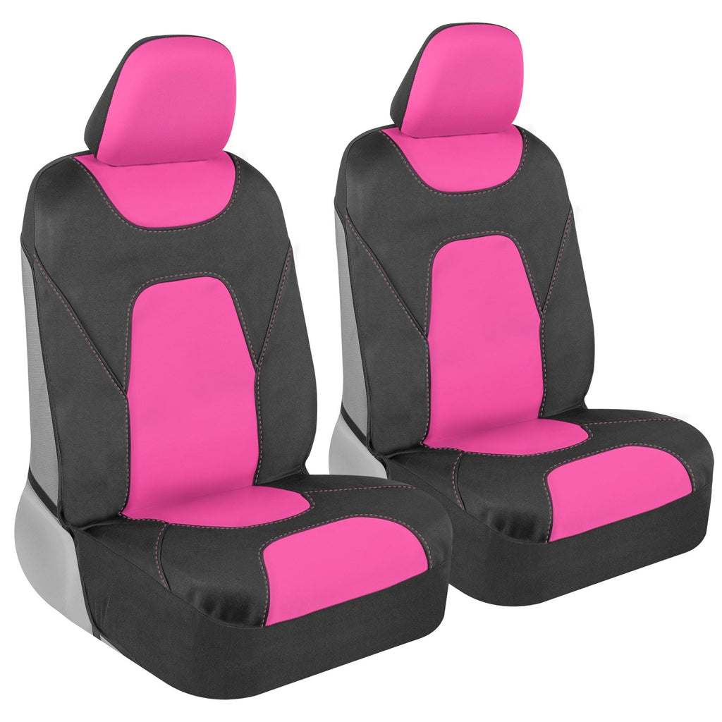 2-Pack AquaShield Waterproof Front Seat Covers - Pink